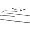 AMD Outer Beltline Window Felt Set, 70-72 Chevelle 2 Dr Coupe X582-3470-4S