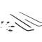 AMD Outer Beltline Window Felt Set, 70-72 Chevelle 2 Dr Coupe X582-3470-4S