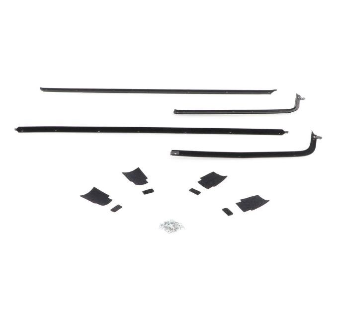 AMD Outer Beltline Window Felt Set, 70-72 Chevelle 2 Dr Coupe X582-3470-4S