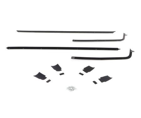 AMD Outer Beltline Window Felt Set, 70-72 Chevelle 2 Dr Coupe X582-3470-4S