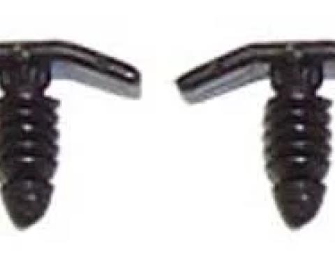 AMD Hood to Cowl Clip Set, Plasticl, 68-72 GM A-Body J-5077