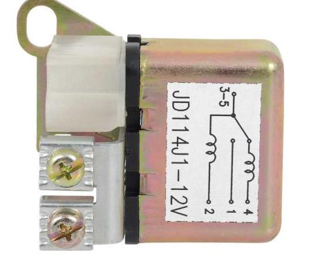 Redline Restomotive® 195-1960 Chevrolet El Camino Horn Relay for Alternator Conversion