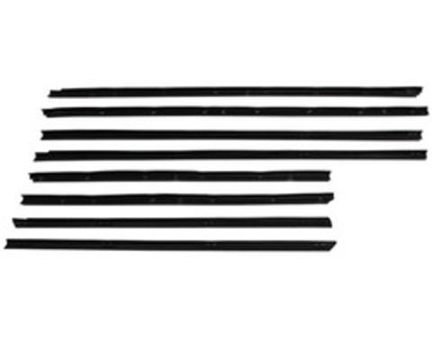 Metro Moulded Parts Window Sweeper Kit. Fits 64 Skylark 2 Door Hardtop. 8 Pc WC 1700-10