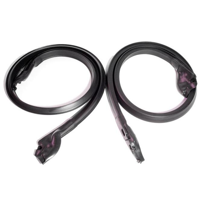 Metro Moulded Parts 1973-1977 Alfa Romeo / Chevrolet / GMC Roof Rail Seals with Molded Ends. for 2-Door Hardtop RR 5019-E