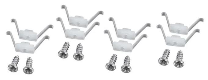 AMD Taillight Bezel Hardware Kit, 66 Chevelle P-CHV4320