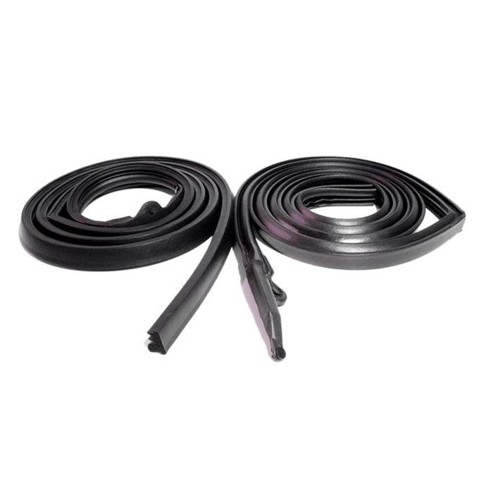 Metro Moulded Parts 1965-1966 Oldsmobile / Chevrolet / Pontiac / Cadillac / Buick Molded Roof Rail Seals. for 2-Door Hardtops. Pair r&l RR 5016