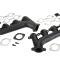 Classic Performance Manifold Kit With Header Pipes Black for 1964-1972 Chevy Chevelle, Black 6472MK-B