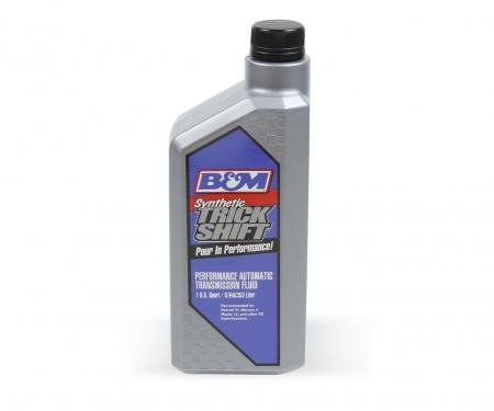 B&M Synthetic Trick Shift Automatic Transmission Fluid, 1 Quart Bottle 80262