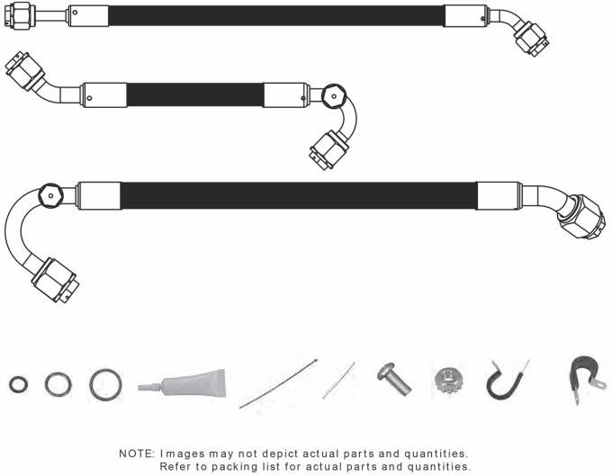 Vintage Air 1963-64 Impala SureFit™ Reduced Barrier Standard Hose Kit 521079