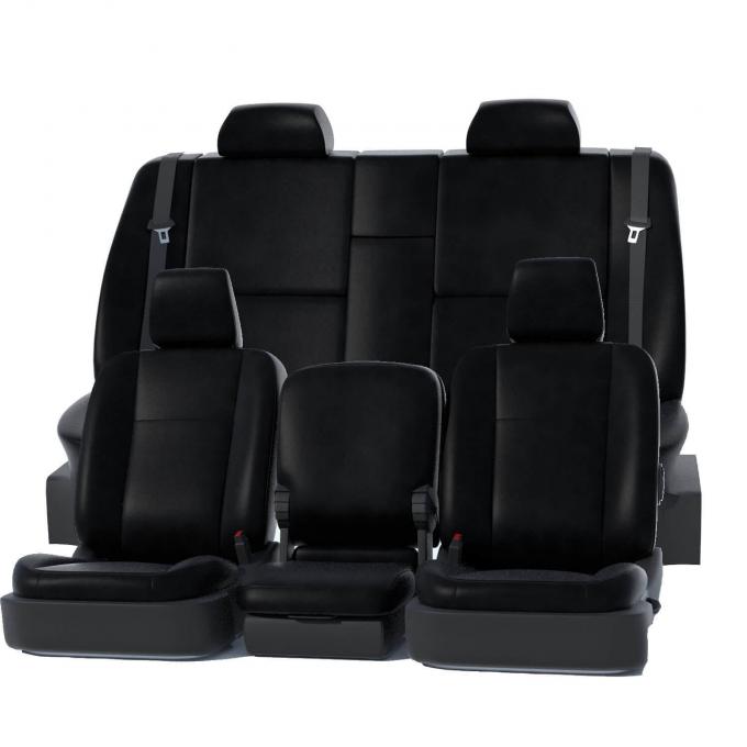 Covercraft 2016-2024 Chevrolet Malibu Precision Fit Leatherette Second Row Seat Covers GTC1260ABLTBK