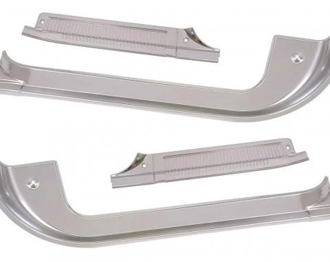 Door Sills, 2-Piece Aluminum, 1978-1987