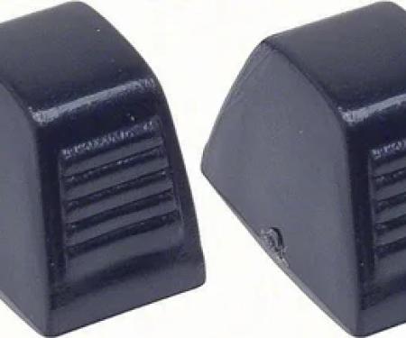 AMD Temperature Control Knobs- Black, 4 Piece Set, 64-72 Chevelle El Camino; 67-81 Camaro Firebird K-K409