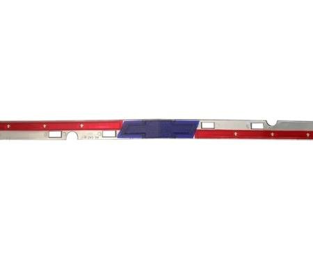 AMD Rear Body Emblem, Blue Bowtie Logo, 66 Chevelle T-4318