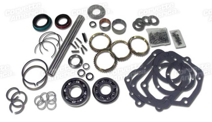 Chevelle Master 4-Speed Transmission Rebuilding Kit, With 1 Diameter Countershaft, Muncie M20 & M21, 1964-1972