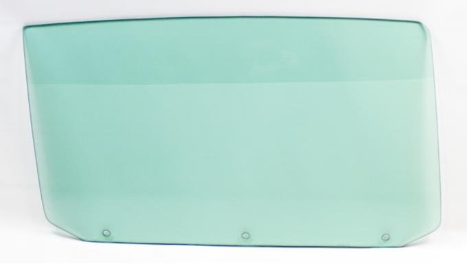 AMD Door Glass w/ 3 Holes, Green Tint, RH, 65 GM A-Body Convertible 550-3464-3TVR