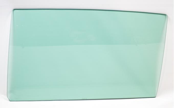 AMD Door Glass, Green Tint, LH, 68-69 Chevelle 2DR Sedan (Post); 68-72 GM BOP A-Body 2DR Sedan (Post) 550-3468-TSL