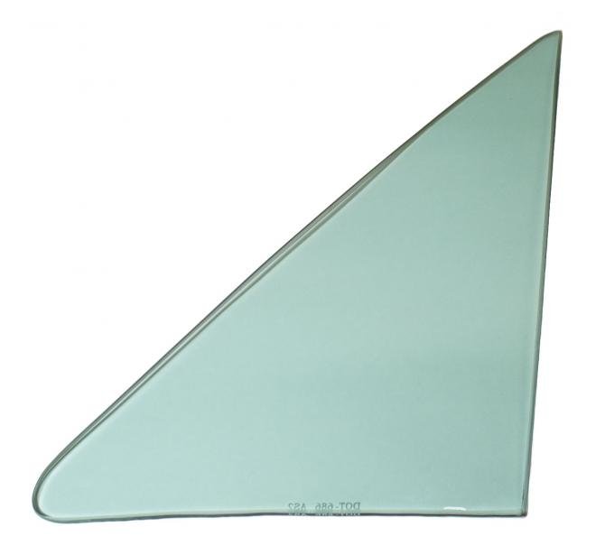 AMD Vent Glass, Green Tint, RH, 68 GM A-Body Coupe & Convertible 560-3468-TR