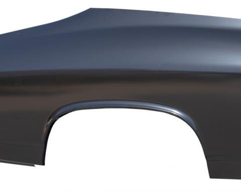 AMD Quarter Panel Skin w/o Door Jamb, RH, 69 Chevelle 709-3469-R