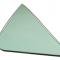 AMD Vent Glass, Green Tint, RH, 64-65 GM A-Body; 66-67 Chevelle 2/4DR Sedan (Post) 560-3464-TR