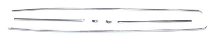 AMD Drip Rail Molding Set, 64-65 Chevelle Coupe 630-3464-S