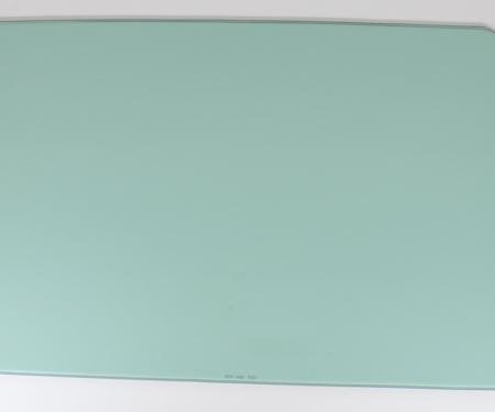 AMD Door Glass, Green Tint, RH, 66-67 Chevelle Coupe & Convertible 550-3466-TR