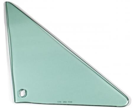 AMD Vent Glass, Green Tint, RH, 66-67 GM A-Body Coupe & Convertible 560-3466-TR