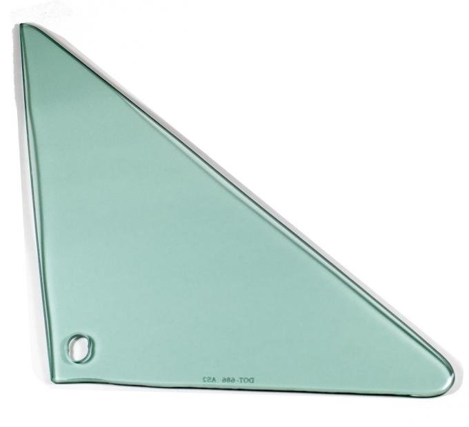 AMD Vent Glass, Green Tint, RH, 66-67 GM A-Body Coupe & Convertible 560-3466-TR