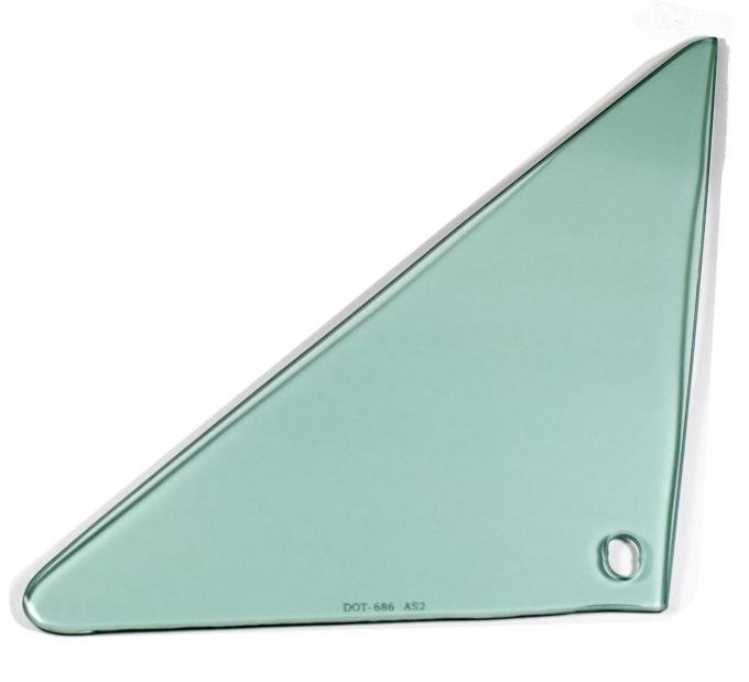 AMD Vent Glass, Green Tint, LH, 66-67 GM A-Body Coupe & Convertible 560-3466-TL