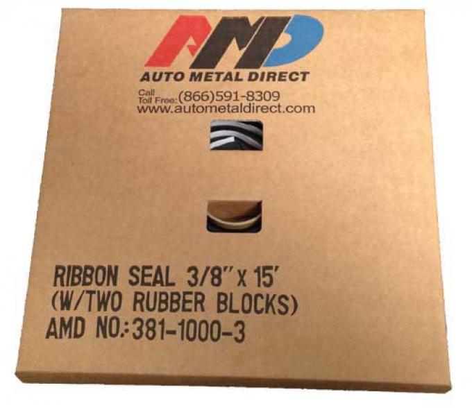 AMD Window Ribbon Seal, 3/8" x 15' 384-1000-3