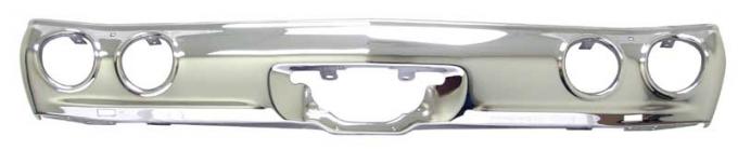 AMD Rear Bumper, 71-72 Chevelle (Except Wagon) (Standard, Drill Holes For SS Emblem) 990-3471