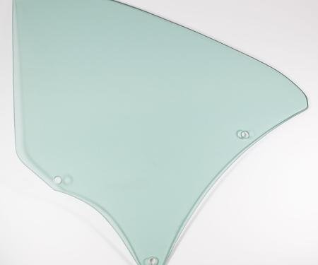AMD Quarter Glass, Green Tint, LH, 66-67 GM A-Body Coupe 795-3466-TL