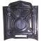 AMD Hood, SS Style Functional Cowl w/ Hood Pin Holes 300-3471-2