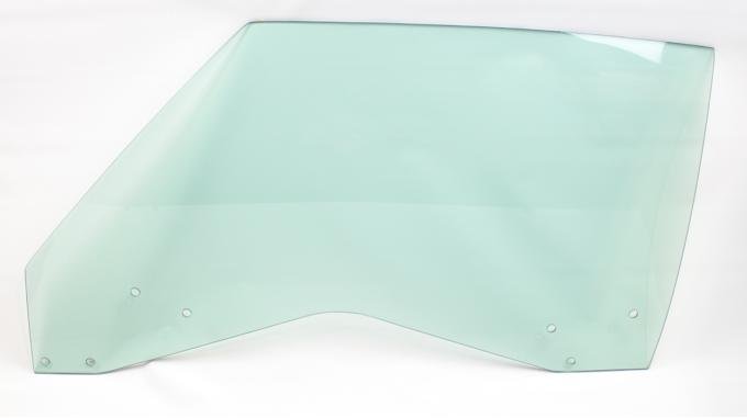 AMD Door Glass, Green Tint, LH, 69 GM A-Body Coupe & Convertible; 69-70 Grand Prix 550-3469-TL