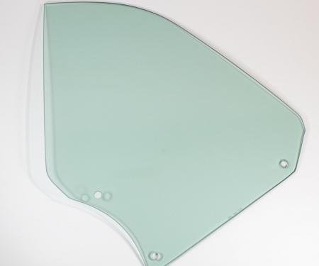 AMD Quarter Glass, Green Tint, LH, 66-67 GM A-Body Convertible 795-3466-TVL