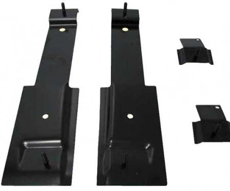 AMD Bucket Seat Floor Brackets, 66-70 Chevelle Skylark GTO Cutlass Monte Carlo 407-3466-S