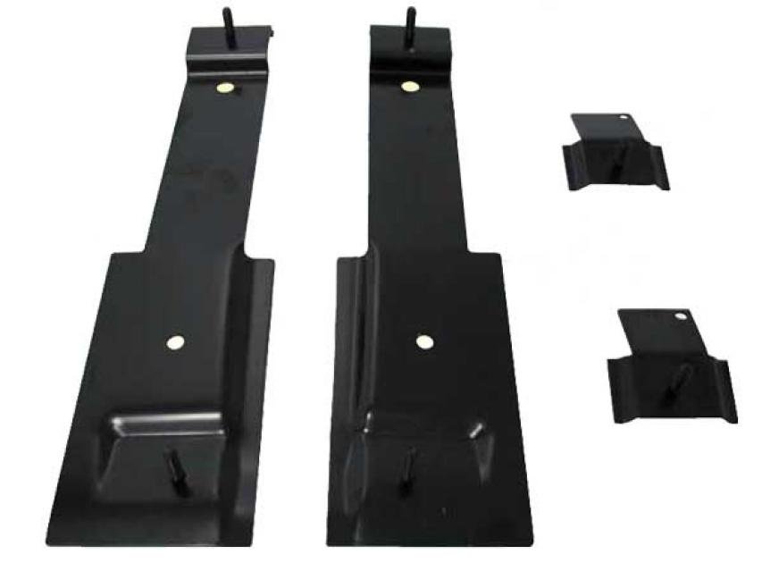 AMD Bucket Seat Floor Brackets, 6670 Chevelle Skylark GTO Cutlass