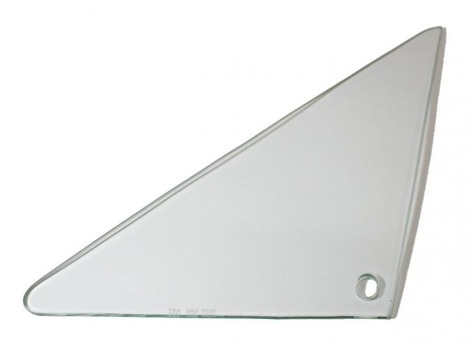 AMD Vent Glass, Clear, LH, 66-67 GM A-Body Coupe & Convertible 560-3466-CL