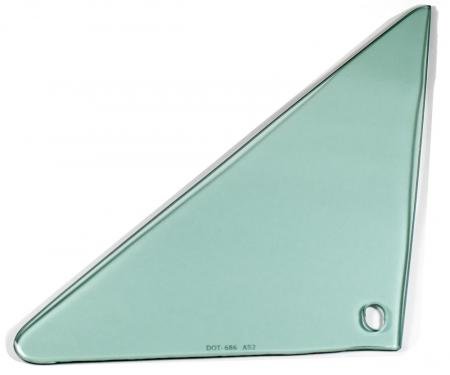AMD Vent Glass, Green Tint, LH, 66-67 GM A-Body Coupe & Convertible 560-3466-TL