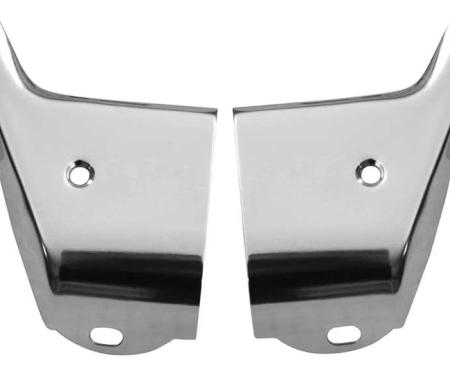 AMD Rocker Panel Caps, Front, LH/RH Pair, 64 Chevelle (Super Sport) El Camino (Custom) P-SC00210