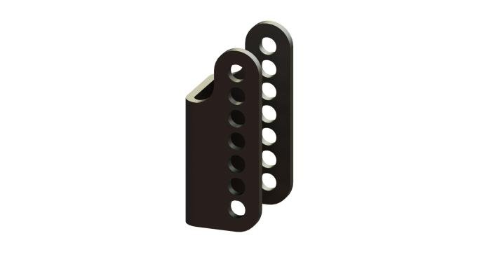 QA1 78-88 G-Body Weld-On Lower Bracket 9037-1081