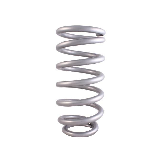 QA1 Spring, Cr-Si Ht High Travel 4.125" 10" X 750 Lbs/In. Tapered Silver Pc 10HTBF750