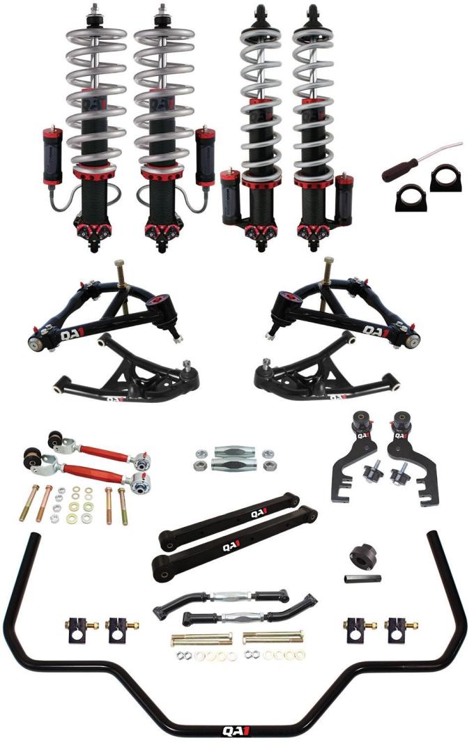 QA1 Drag Kit 2.0, Level 3, A-Body, 64-67 GM A-Body, W/Shocks DK23-GMA1