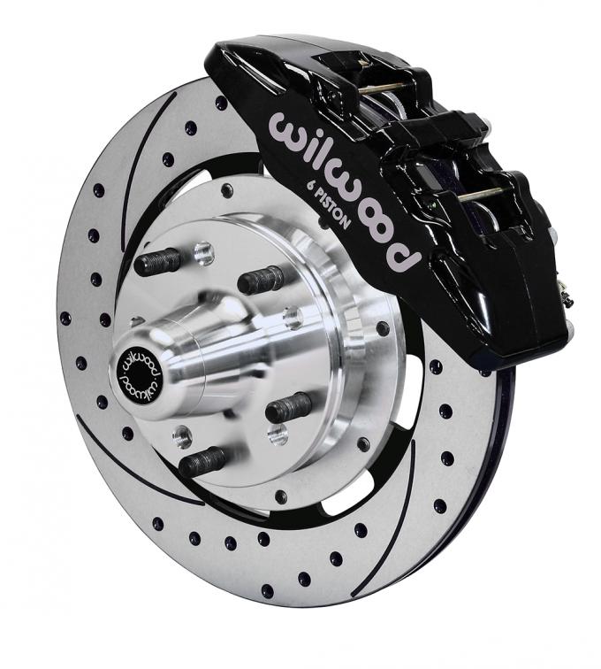 Wilwood Brakes Forged Dynapro 6 Big Brake Front Brake Kit (Hub) 140-10738-D