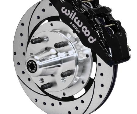 Wilwood Brakes Forged Dynapro 6 Big Brake Front Brake Kit (Hub) 140-10738-D