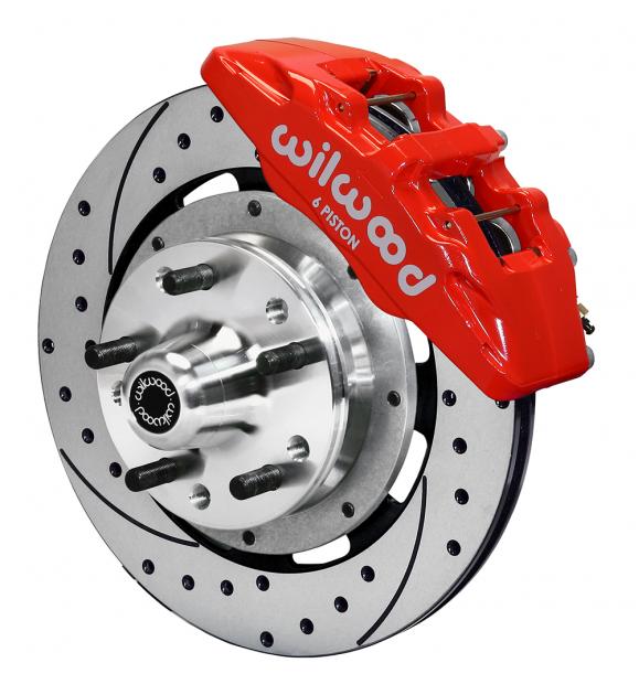 Wilwood Brakes Forged Dynapro 6 Big Brake Front Brake Kit (Hub