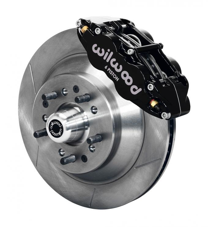 Wilwood Brakes Forged Narrow Superlite 6R Big Brake Front Brake Kit (Hub and 1PC Rotor) 140-12278