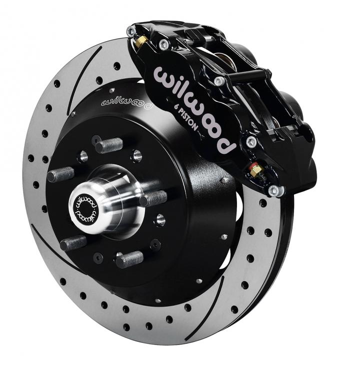 Wilwood Brakes Forged Narrow Superlite 6R Dust-Seal Big Brake Front Brake Kit (Hub) 140-15409-D