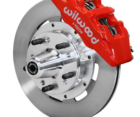 Wilwood Brakes Forged Dynapro 6 Big Brake Front Brake Kit (Hub) 140-10738-R
