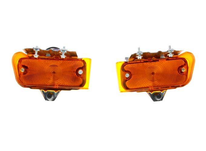 AMD Parking Lamp Assemblies, LH/RH Pair, 67 Chevelle El Camino X137-3467-AS