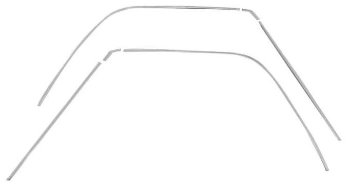 AMD Roof Drip Molding Set (6pcs), 68-72 El Camino P-97CH008